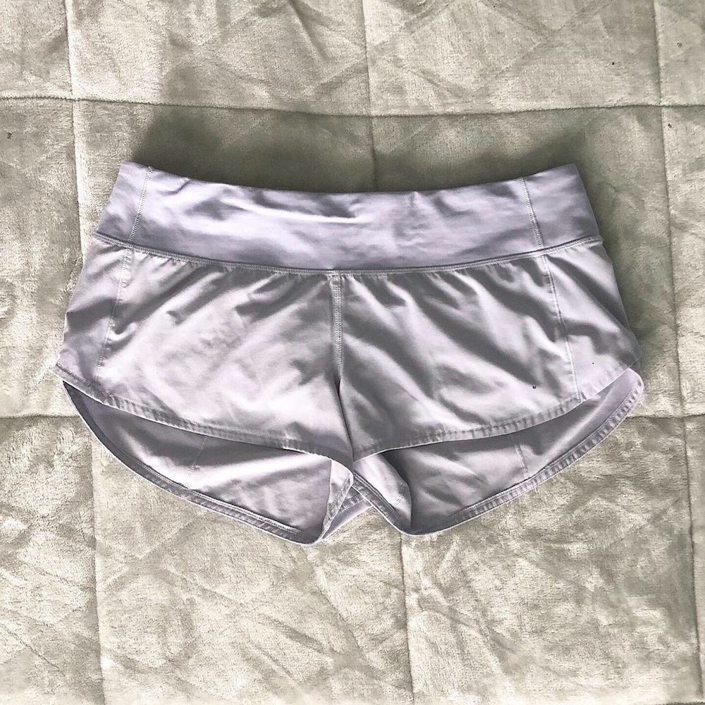 Lululemon Speed Shorts Hydrangea Blue Size 8